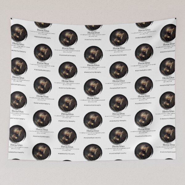 Item preview, Heraclitus - Take it with Philosophy designed and sold by BKLYNLNDNS.