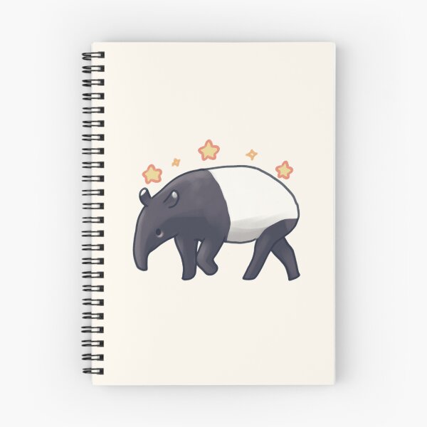 Item preview, Cute Malayan Tapir illustration  designed and sold by Artofmayara.