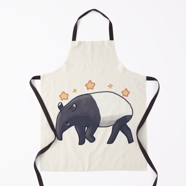 Item preview, Cute Malayan Tapir illustration designed and sold by Artofmayara.