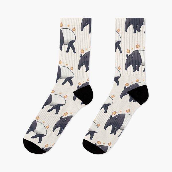 Item preview, Cute Malayan Tapir illustration  designed and sold by Artofmayara.