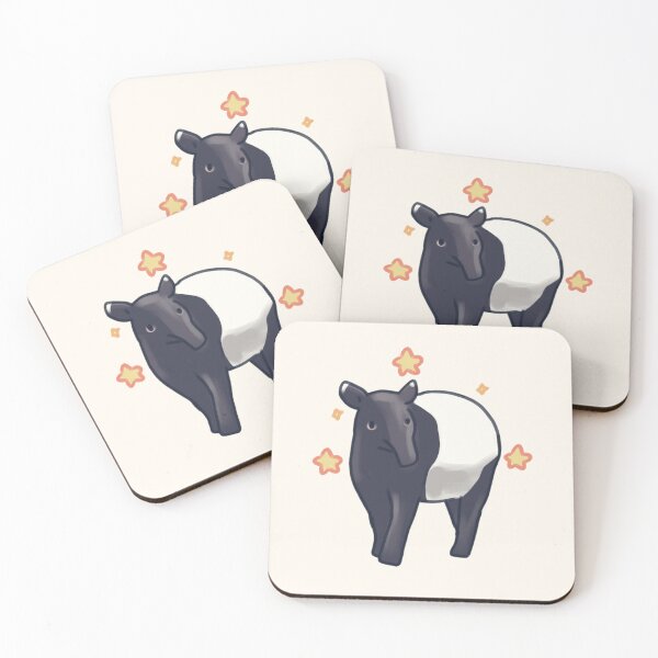 Item preview, Malayan Tapir illustration  designed and sold by Artofmayara.
