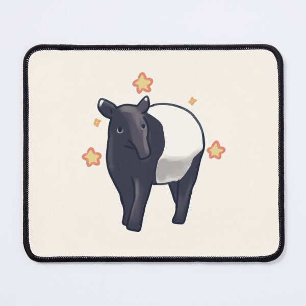 Item preview, Malayan Tapir illustration designed and sold by Artofmayara.