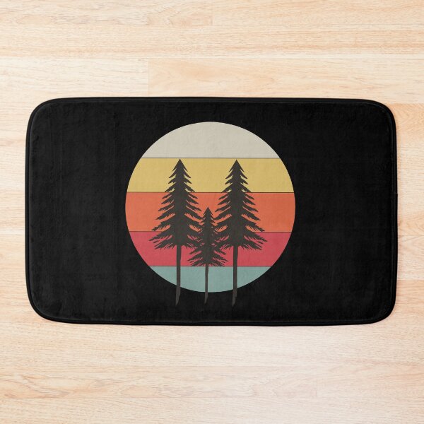 Item preview, pine tree sunset - nature designed and sold by VinsendDraconi.