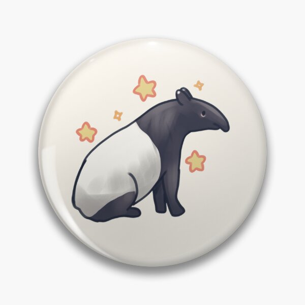 Item preview, Cute Malayan Tapir drawing  designed and sold by Artofmayara.