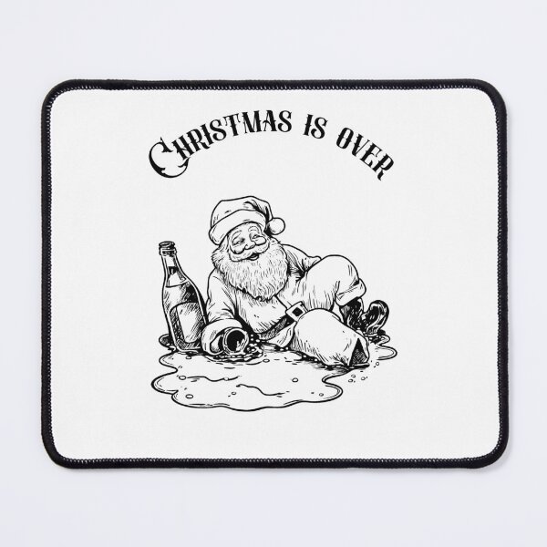 Item preview, Drunk Santa Claus in a Puddle - Christmas is Over designed and sold by GorinART.