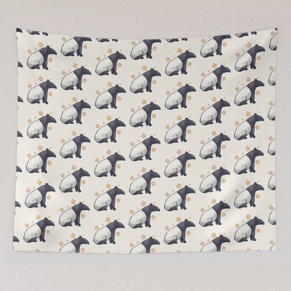 Item preview, Cute Malayan Tapir drawing  designed and sold by Artofmayara.