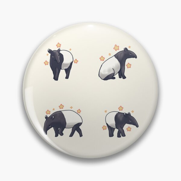 Item preview, malayan tapir pack  designed and sold by Artofmayara.