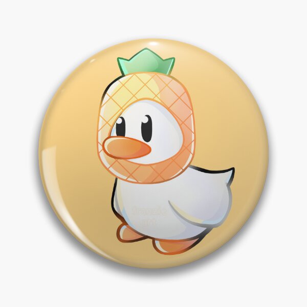 Item preview, Pineapple Fruit Duck designed and sold by franzieart.