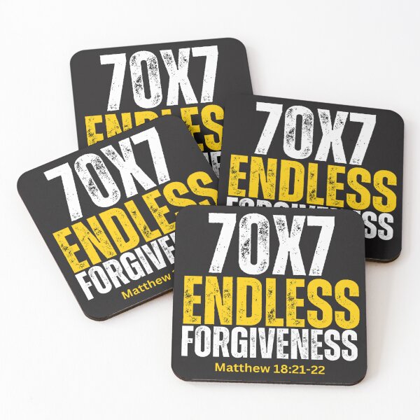 Item preview, Matthew 18:21-22 | 70x7 Endless Forgiveness designed and sold by UnboundFull.