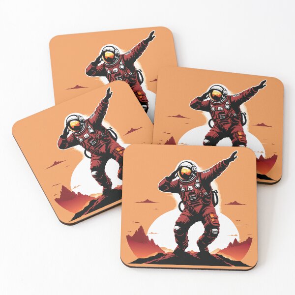 Item preview, Astronaut in dabbing pose on Mars designed and sold by DigitalPartisan.