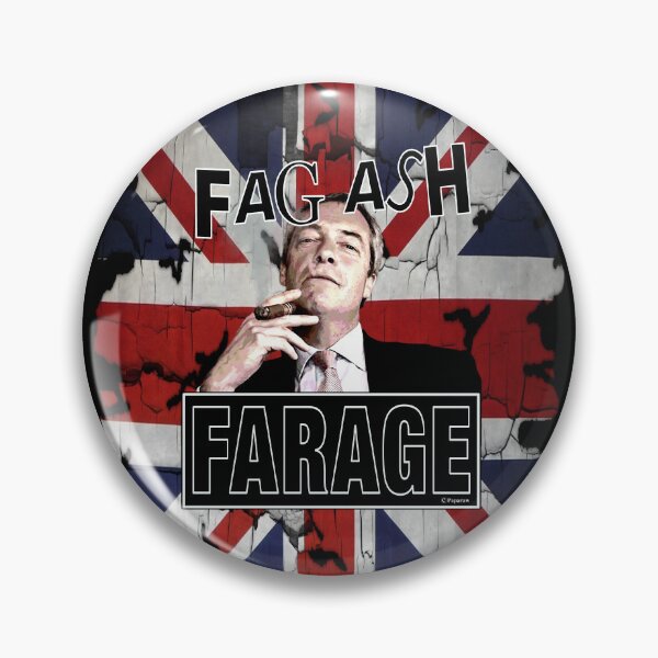 Item preview, FAG ASH FARAGE designed and sold by Paparaw.