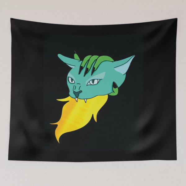 Item preview, wild cat and hand art designed and sold by trevinochris.