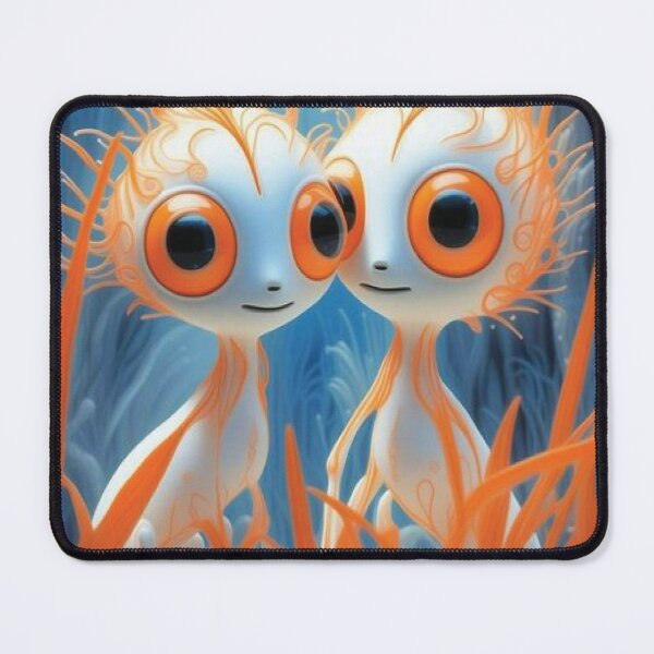 Item preview, 2 strange creatures full of art designed and sold by trevinochris.