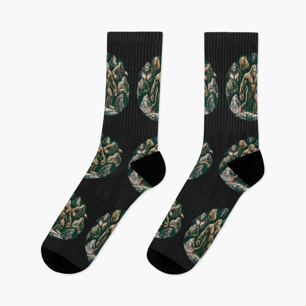 Item preview, Bigfoot Tracking Sasquatch designed and sold by AnimalsDH305.