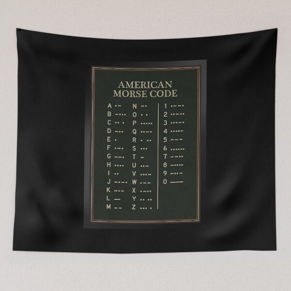 Item preview, Vintage Morse Code Art designed and sold by Numbers-Art.