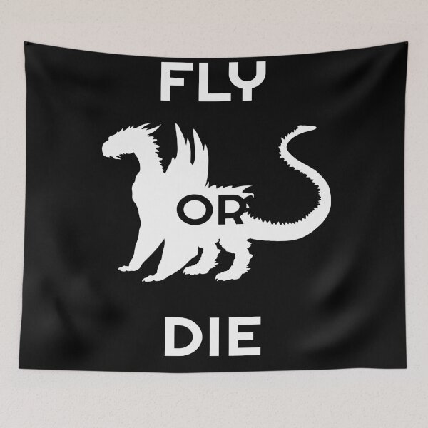 Item preview, fly or die  designed and sold by TisoBoiteto.
