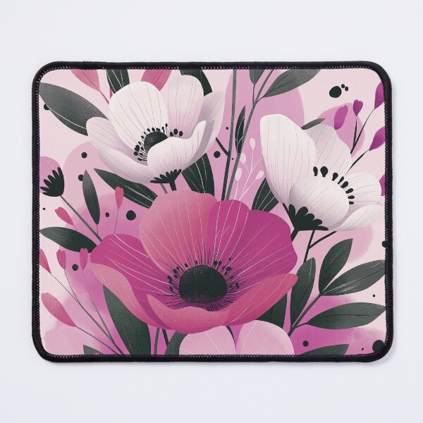Item preview, Boho Flowers Modern Pink Bouquet designed and sold by thesnowwhyte.
