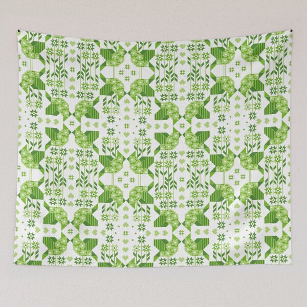 Item preview, Green Birdie Cardinal, White background designed and sold by Alex  Blud.