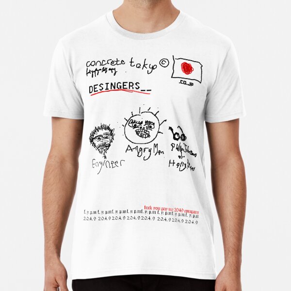 DESIGNERS _ concrete tokyo © Premium T-Shirt