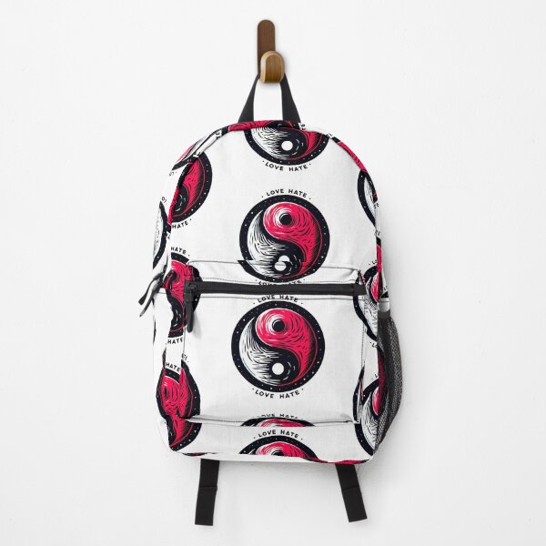Item preview, Love Hate Ying Yang designed and sold by SideKickCreates.