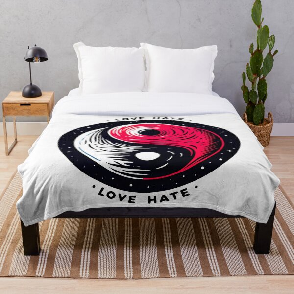 Item preview, Amor Odio Ying Yang designed and sold by SideKickCreates.