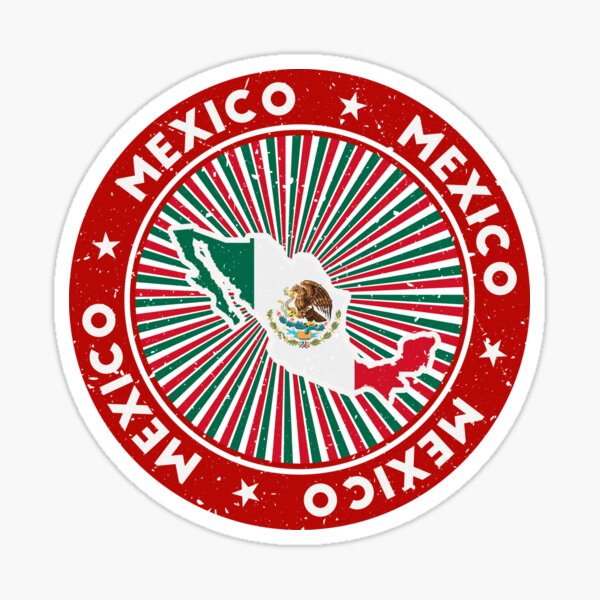 Item preview, Mexico Travel Map designed and sold by skalihm.