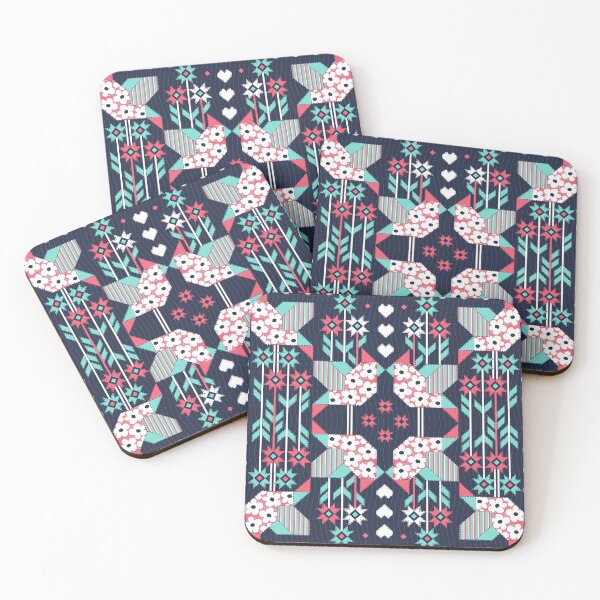 Item preview, Birdie Cardinal, Turquoise-pink version designed and sold by Alex  Blud.