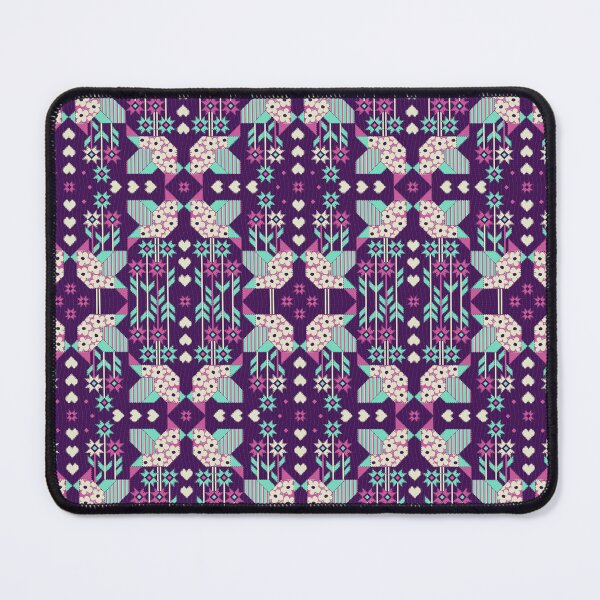 Item preview, Birdie Cardinal, Turquoise-lilac version designed and sold by Alex  Blud.