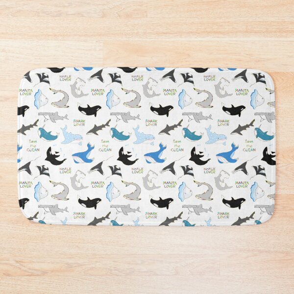 Item preview, Marine Life in white designed and sold by judysstudio.