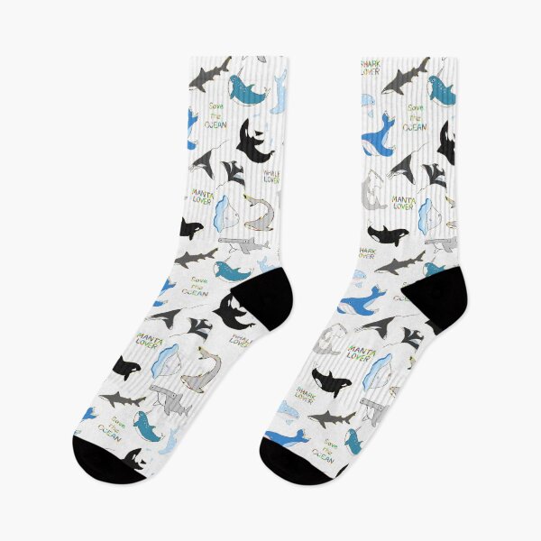 Item preview, Marine Life in white designed and sold by judysstudio.