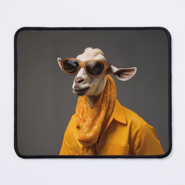Item preview, Stylish Goat in Sunglasses designed and sold by Sillytoe.