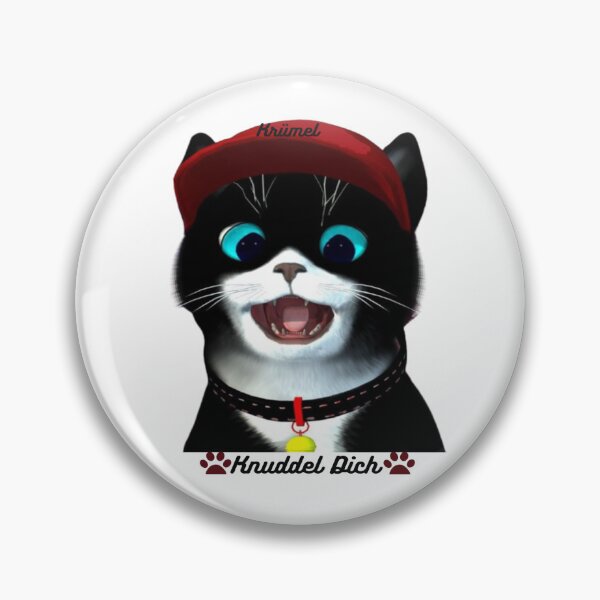 Item preview, Tomcat Krümel with heart designed and sold by Kater-Kruemel.
