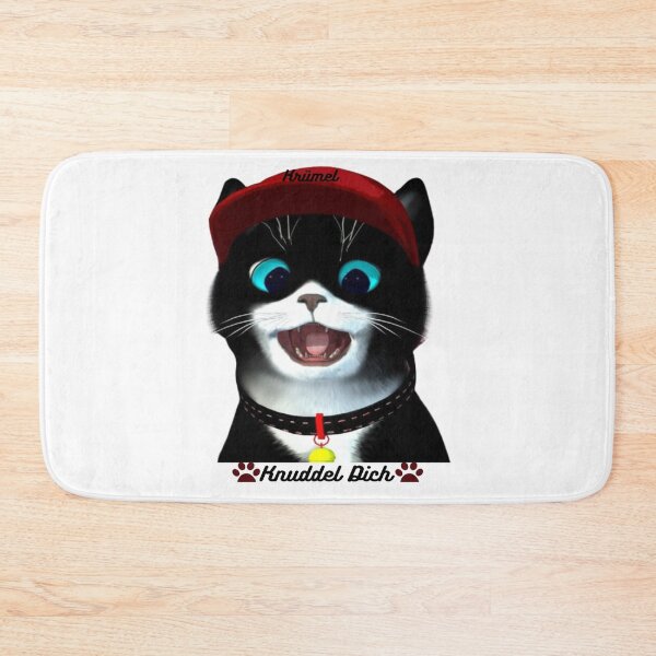 Item preview, Tomcat Krümel with heart designed and sold by Kater-Kruemel.