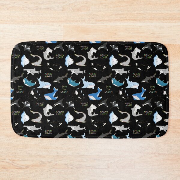 Item preview, Marine Life in black designed and sold by judysstudio.