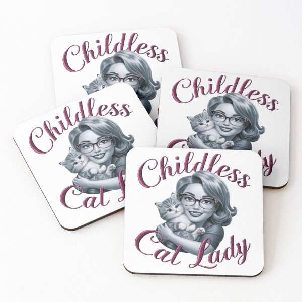 Item preview, Childless Cat Lady Chic designed and sold by swiftbinaries.