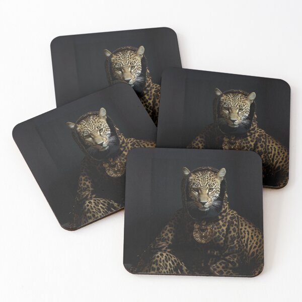 Item preview, Majestic Leopard in Regal Attire designed and sold by Sillytoe.