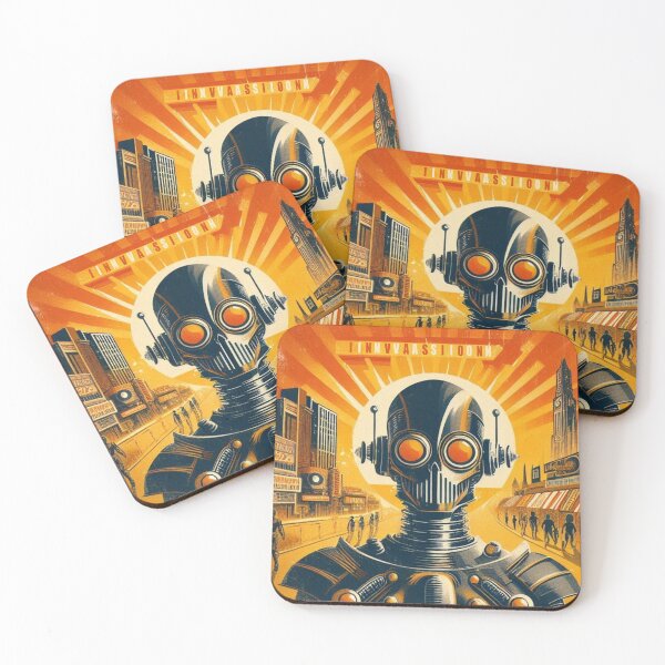 Item preview, Robot (retro) V.4 designed and sold by Bubble-Boris.