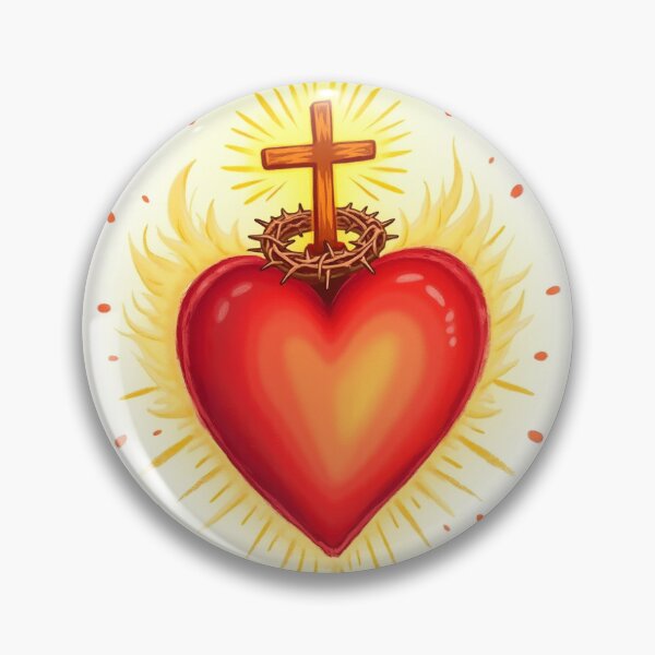 Item preview, Sacred Heart of Jesus designed and sold by Transeunte.