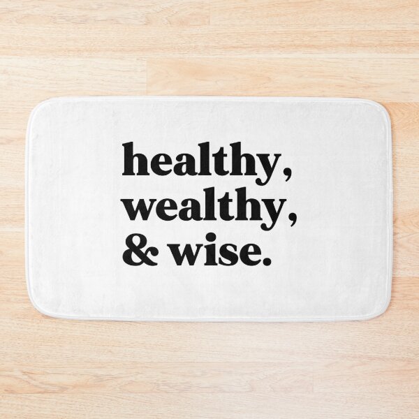 Item preview, Healthy, wealthy, and wise designed and sold by weirdly weird.