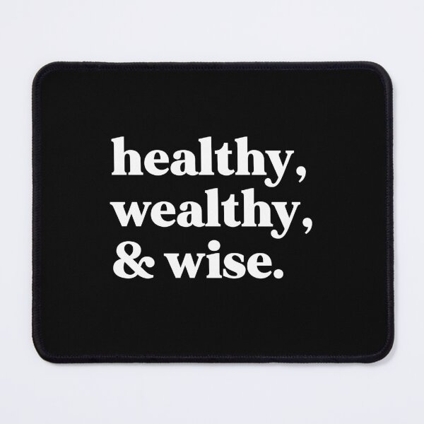 Item preview, Healthy, wealthy, and wise designed and sold by weirdly weird.