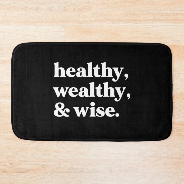 Item preview, Healthy, wealthy, and wise designed and sold by weirdly weird.