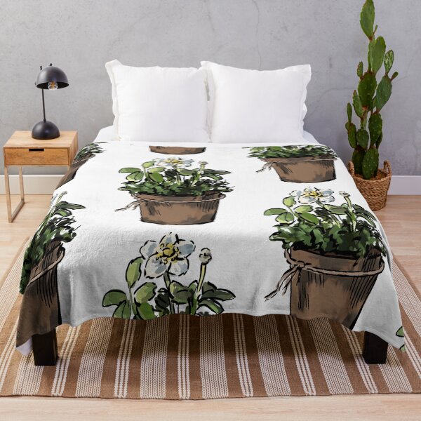 Item preview, Cute Flower potted plant designed and sold by SaelKamila.