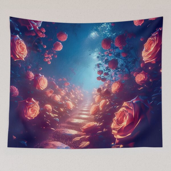 Item preview, Enchanted mystical forest landscape designed and sold by SideKickCreates.
