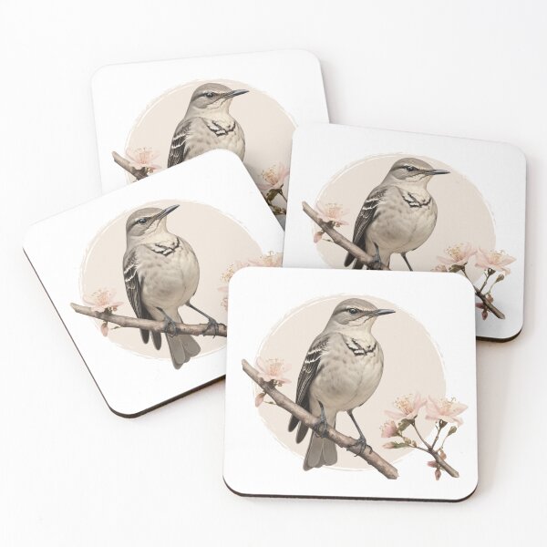 Item preview, Northern Mockingbird, Bird mockingbird, Mimus polyglottos, Songbird  designed and sold by lagunaklein.