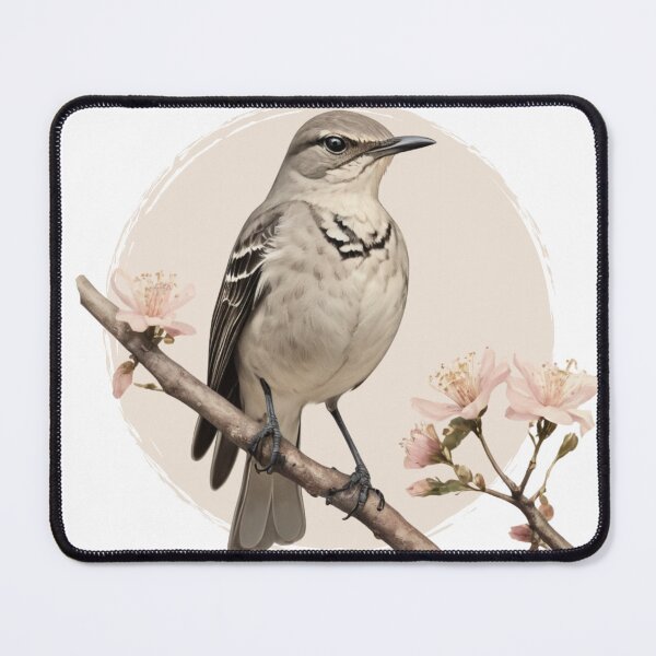 Item preview, Northern Mockingbird, Bird mockingbird, Mimus polyglottos, Songbird  designed and sold by lagunaklein.