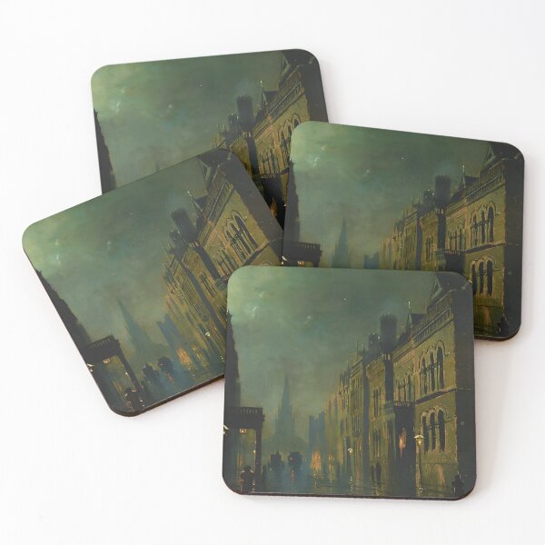 Item preview, Park Row, Leeds - Walter Linsley Meegan designed and sold by darkgothicart.