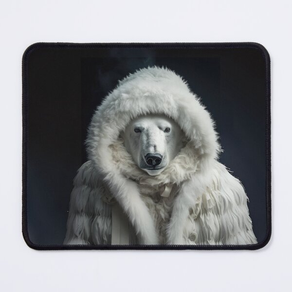 Item preview, Majestic Polar Bear in Winter Attire designed and sold by Sillytoe.