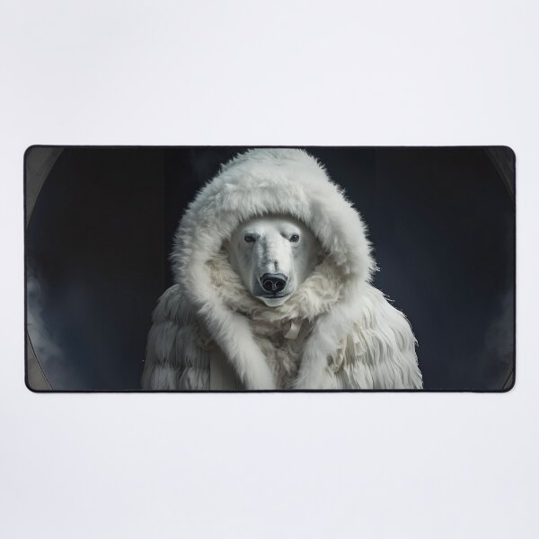 Item preview, Majestic Polar Bear in Winter Attire designed and sold by Sillytoe.