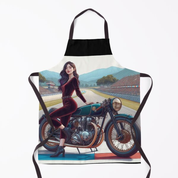 Item preview, Vintage Racing motorcycle designed and sold by BoldandBiker.