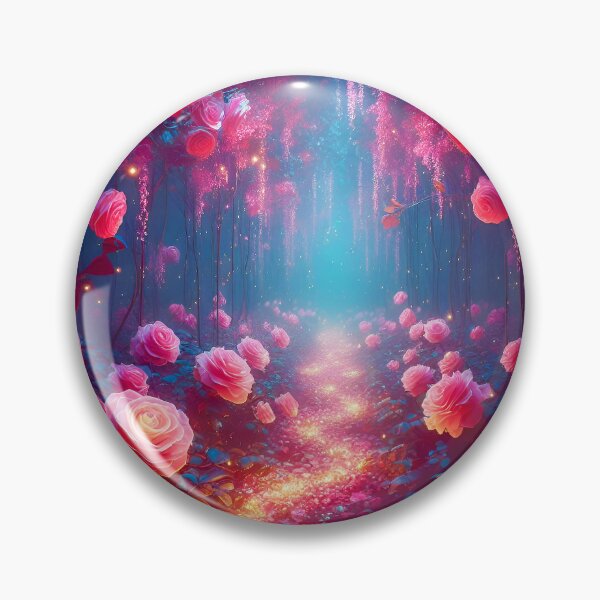 Item preview, Enchanted mystical forest landscape designed and sold by SideKickCreates.